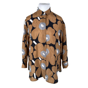 Naisten Marimekko - Pusero, koko 42 - Ruskea (1)
