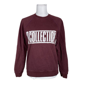 Naisten R-collection - Collegepaita, koko 34 - Viininpunainen (1)