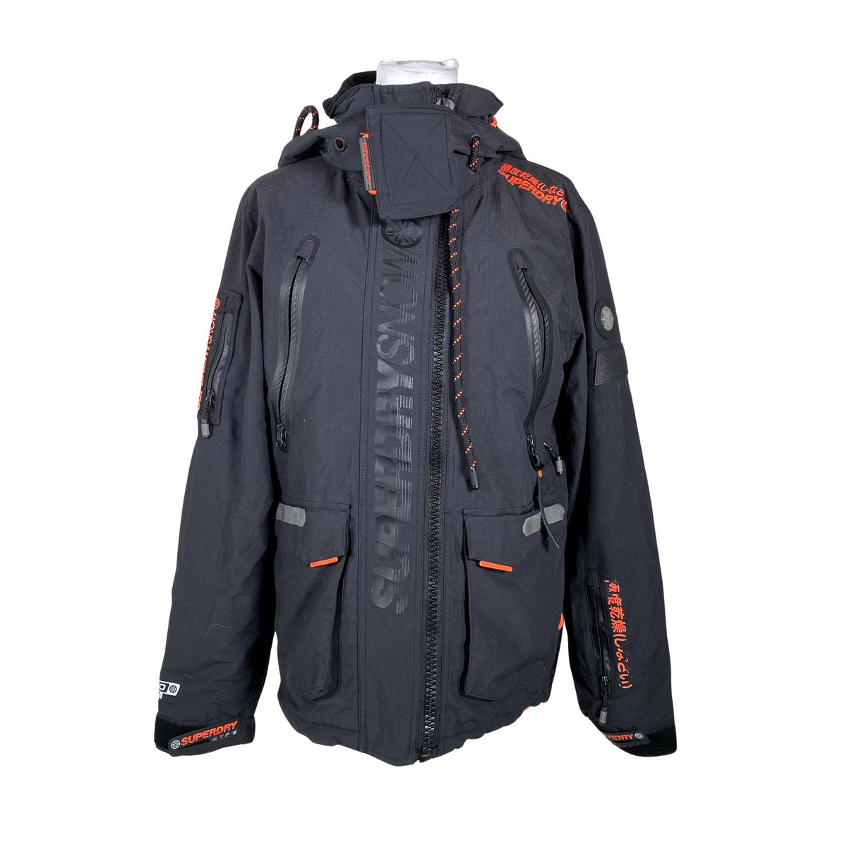 Naisten Superdry - Toppatakki, koko 40 - Musta (1)