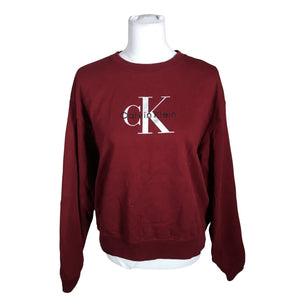 Naisten Calvin Klein Jeans - Collegepaita, koko 38 - Viininpunainen (1)