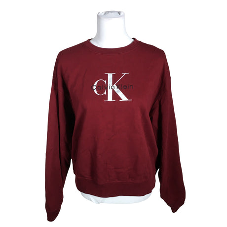 Naisten Calvin Klein Jeans - Collegepaita, koko 38 - Viininpunainen ()