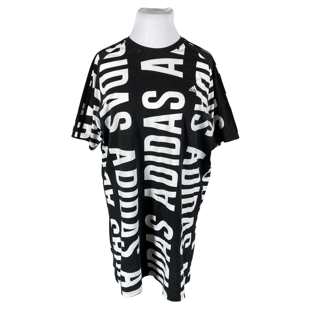 Naisten Adidas - Trikoomekko, koko 44 - Musta (1)