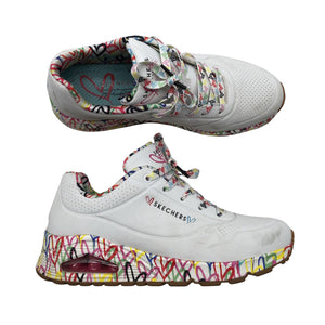 Naisten Skechers - Lenkkarit, koko 39 - Valkoinen (1)