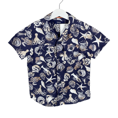 Poikien Baker by Ted Baker - Kauluspaita, koko 122 - 128 - Sininen ()
