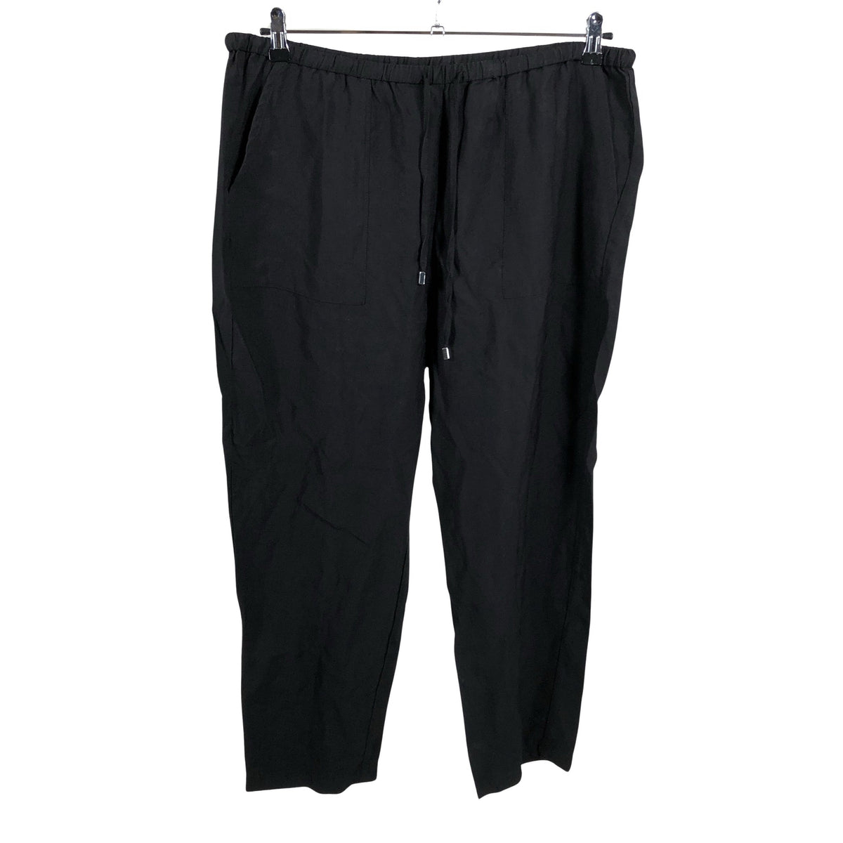 Naisten Marks&Spencer - Kangashousut, koko 46 - Musta (1)