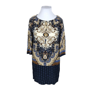 Naisten Massimo Dutti - Kangasmekko, koko 44 - Sininen (1)