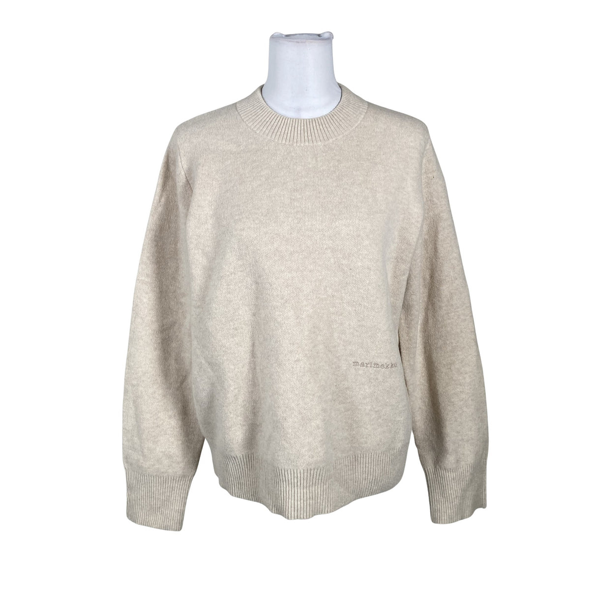 Naisten Marimekko - Neulepaita, koko 38 - Beige (1)