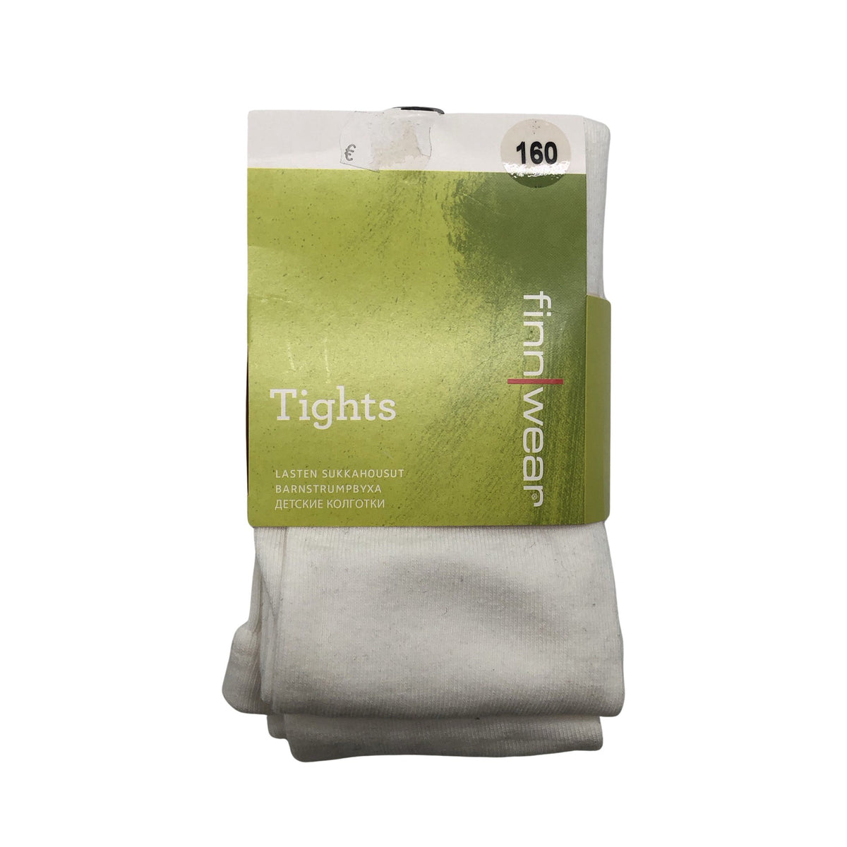Tyttöjen Finnwear - Sukkahousut, ohuet, koko 158 - 164 - Valkoinen (1)
