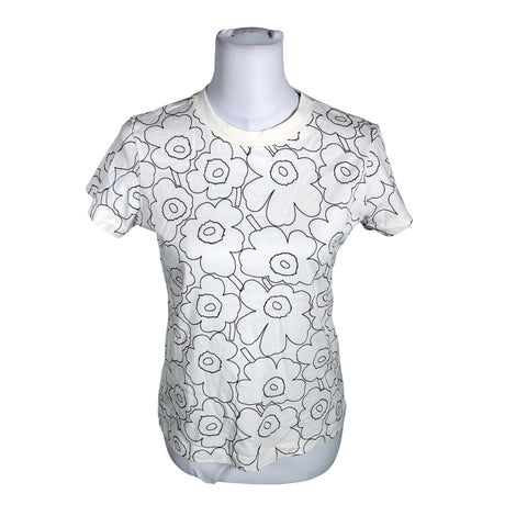 Naisten Marimekko - T-paita, koko 36 - Valkoinen ()