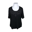 Naisten Gerry Weber - T-paita, koko 46 - Musta ()