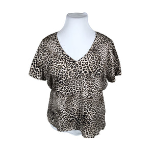 Naisten We - T-paita, koko 46 - Beige (1)
