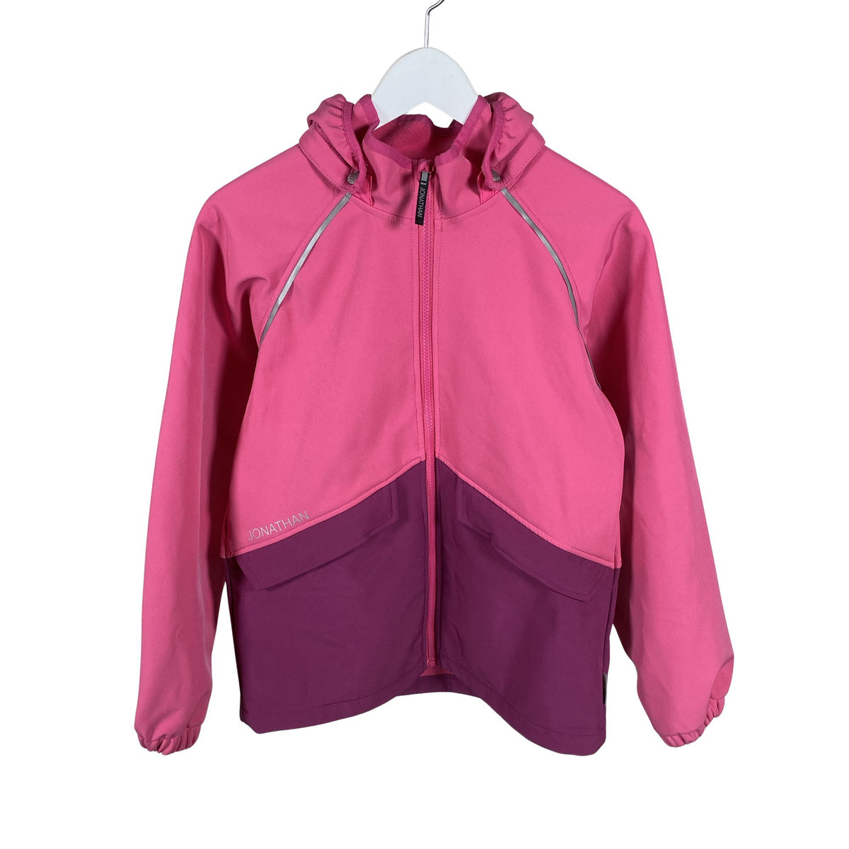 Tyttöjen Jonathan - Softshell-takki, koko 152 - 158 - Vaaleanpunainen (1)