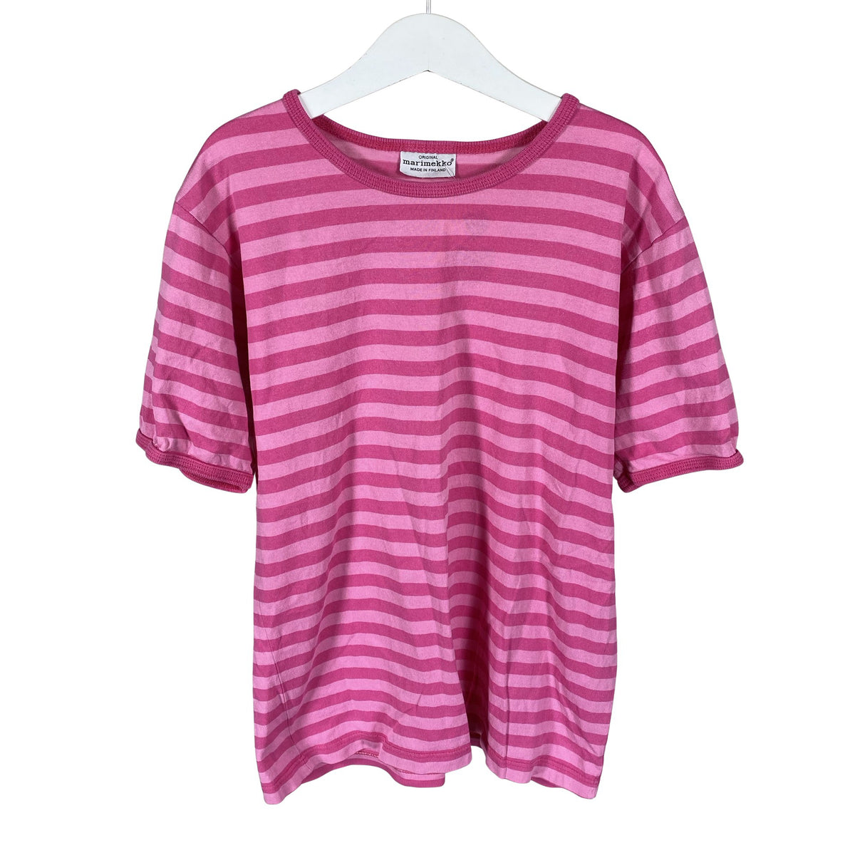 Tyttöjen Marimekko - T-paita, koko 134 - 140 - Pinkki (1)