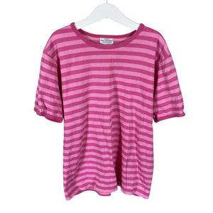 Tyttöjen Marimekko - T-paita, koko 134 - 140 - Pinkki (1)