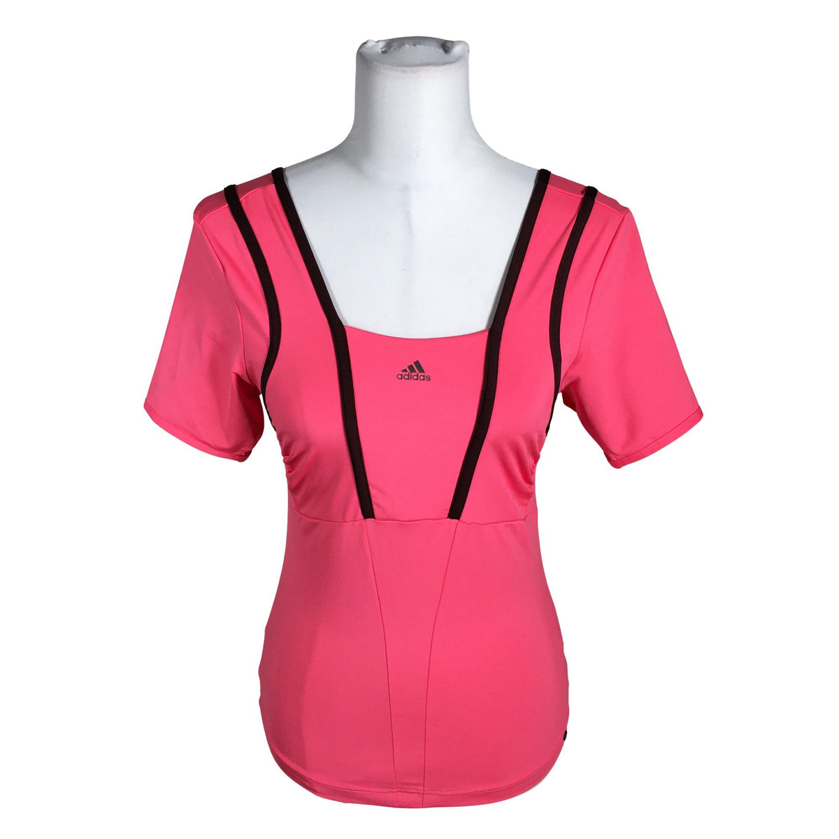 Naisten Adidas - Urheilupaita, lyhyet hihat, koko 36 - Pinkki (1)