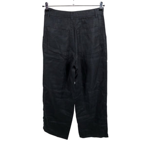 Naisten Massimo Dutti - Kangashousut, koko 34 - Musta (2)