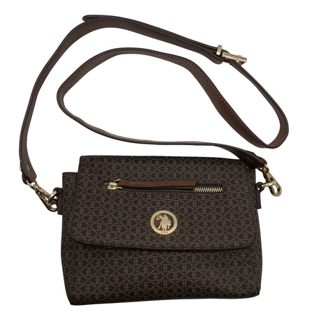 Naisten U.S. Polo Assn. - Olkalaukku, koko Mini - Ruskea ()