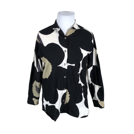 Naisten Marimekko - Kauluspaita, koko 42 - Musta ()