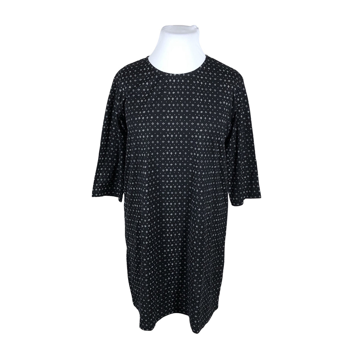 Naisten Marimekko - Trikoomekko, koko 44 - Musta (1)