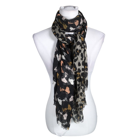 Naisten Codello - Huivi, koko Midi - Harmaa ()