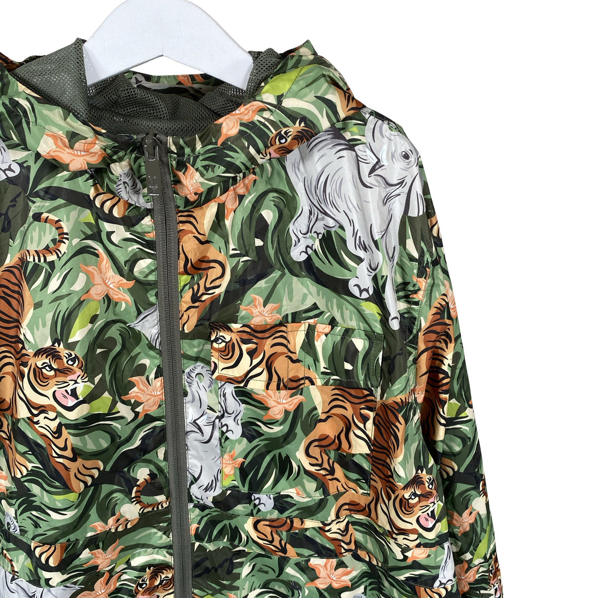 Unisex Kenzo - Välikausitakki, koko 146 - 152 - Vihreä (3)