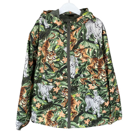 Unisex Kenzo - Välikausitakki, koko 146 - 152 - Vihreä ()