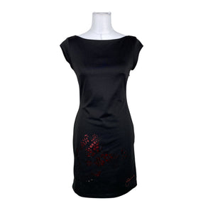 Naisten Desigual - Trikoomekko, koko 38 - Musta (1)