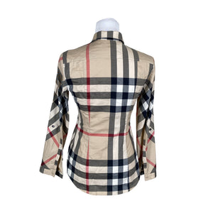 Naisten Burberry - Kauluspaita, koko 34 - Beige (2)