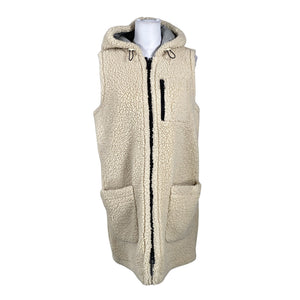 Naisten Marc O'Polo - Fleeceliivi, koko 38 - Beige (1)