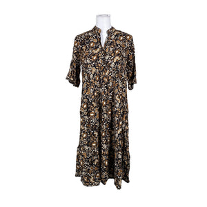 Naisten Bohemiana - Sifonkimekko, koko 38 - Ruskea (1)