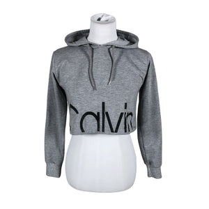 Naisten Calvin Klein Jeans - Huppari, koko 38 - Harmaa (1)