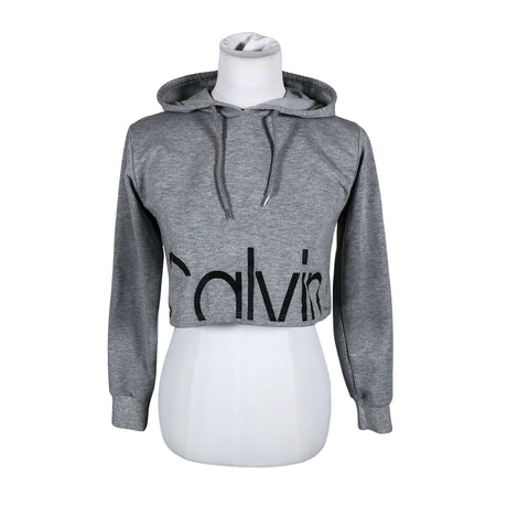 Naisten Calvin Klein Jeans - Huppari, koko 38 - Harmaa ()