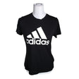 Naisten Adidas - T-paita, koko 38 - Musta ()