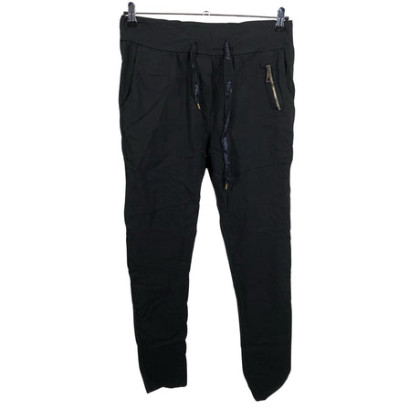 Naisten Perfect Jeans - Kangashousut, koko 38 - Musta ()