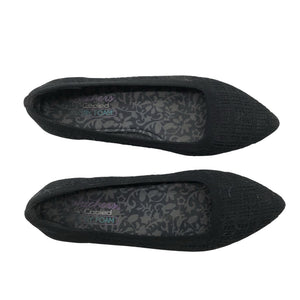 Naisten Skechers - Ballerinat, koko 37 - Musta (1)