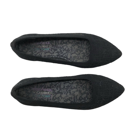 Naisten Skechers - Ballerinat, koko 37 - Musta ()
