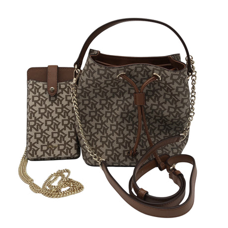 Naisten DKNY - Käsilaukku, koko Mini - Ruskea ()