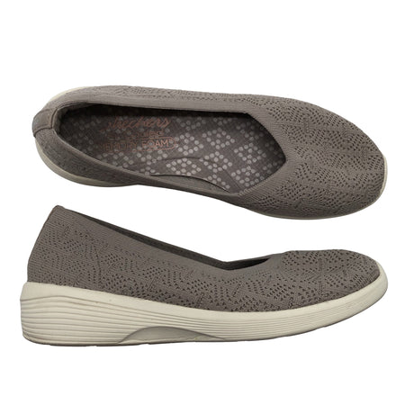 Naisten Skechers - Ballerinat, koko 37 - Harmaa ()
