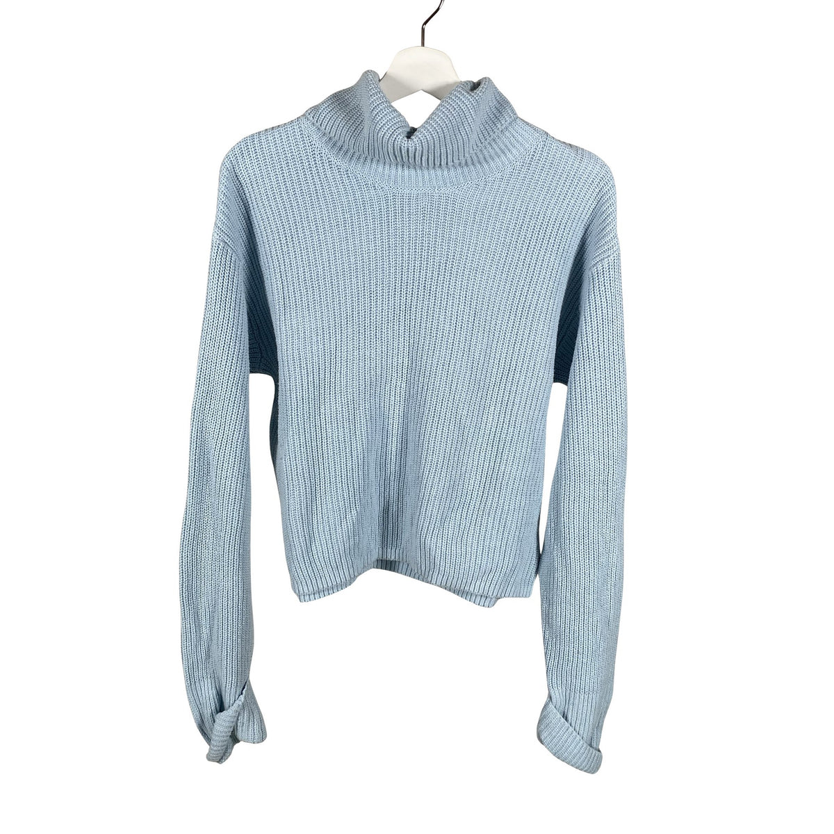 Tyttöjen Lindex - Neulepaita, koko 164 - 170 - Vaaleansininen (1)