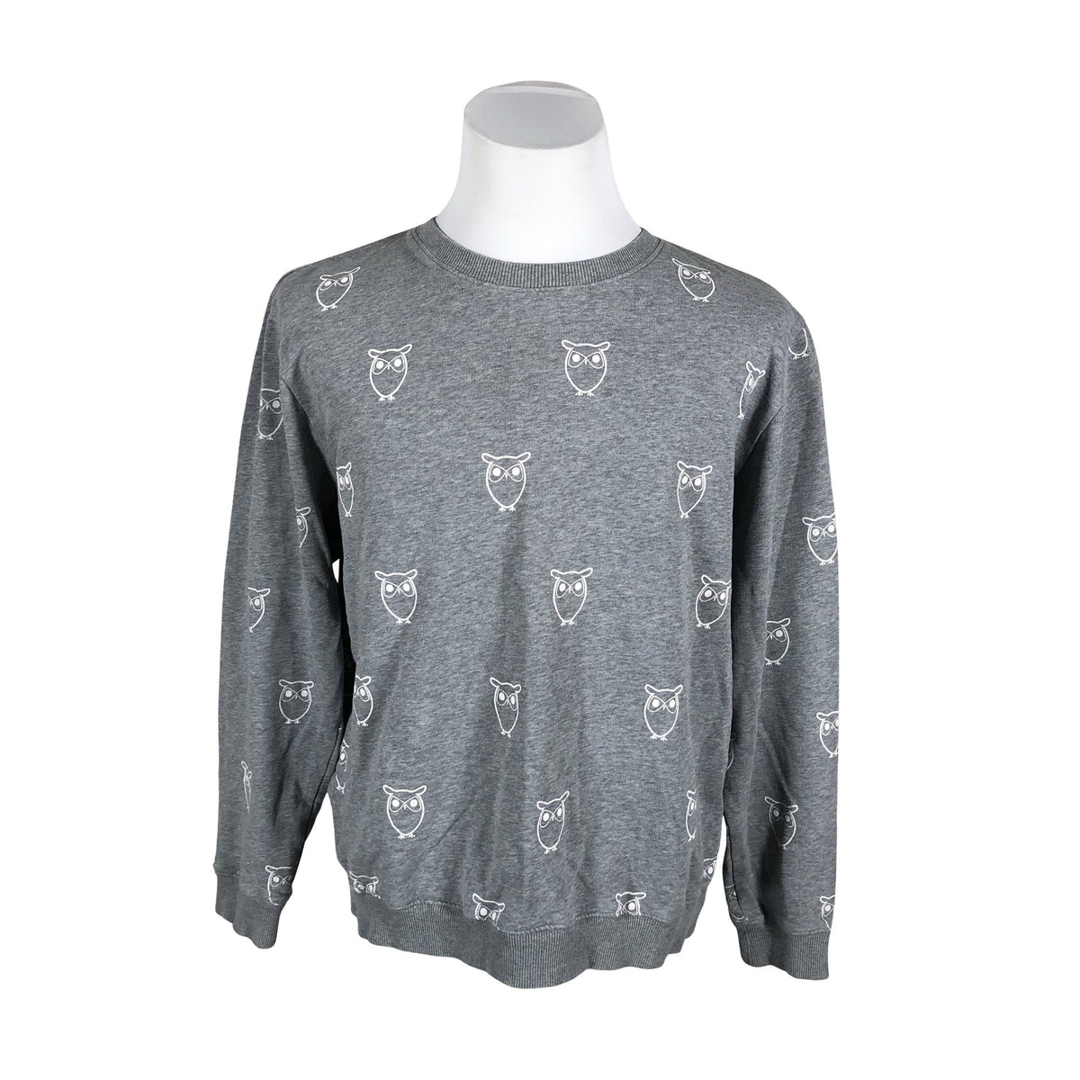 Miesten Knowledge Cotton Apparel - Collegepaita, koko M - Harmaa (1)