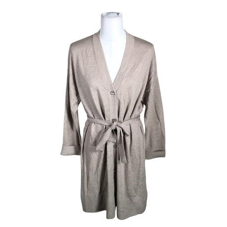 Naisten Essentials by Stockmann - Neuletakki, koko 38 - Beige ()