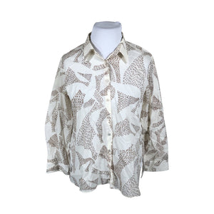 Naisten Massimo Dutti - Pusero, koko 42 - Valkoinen (1)