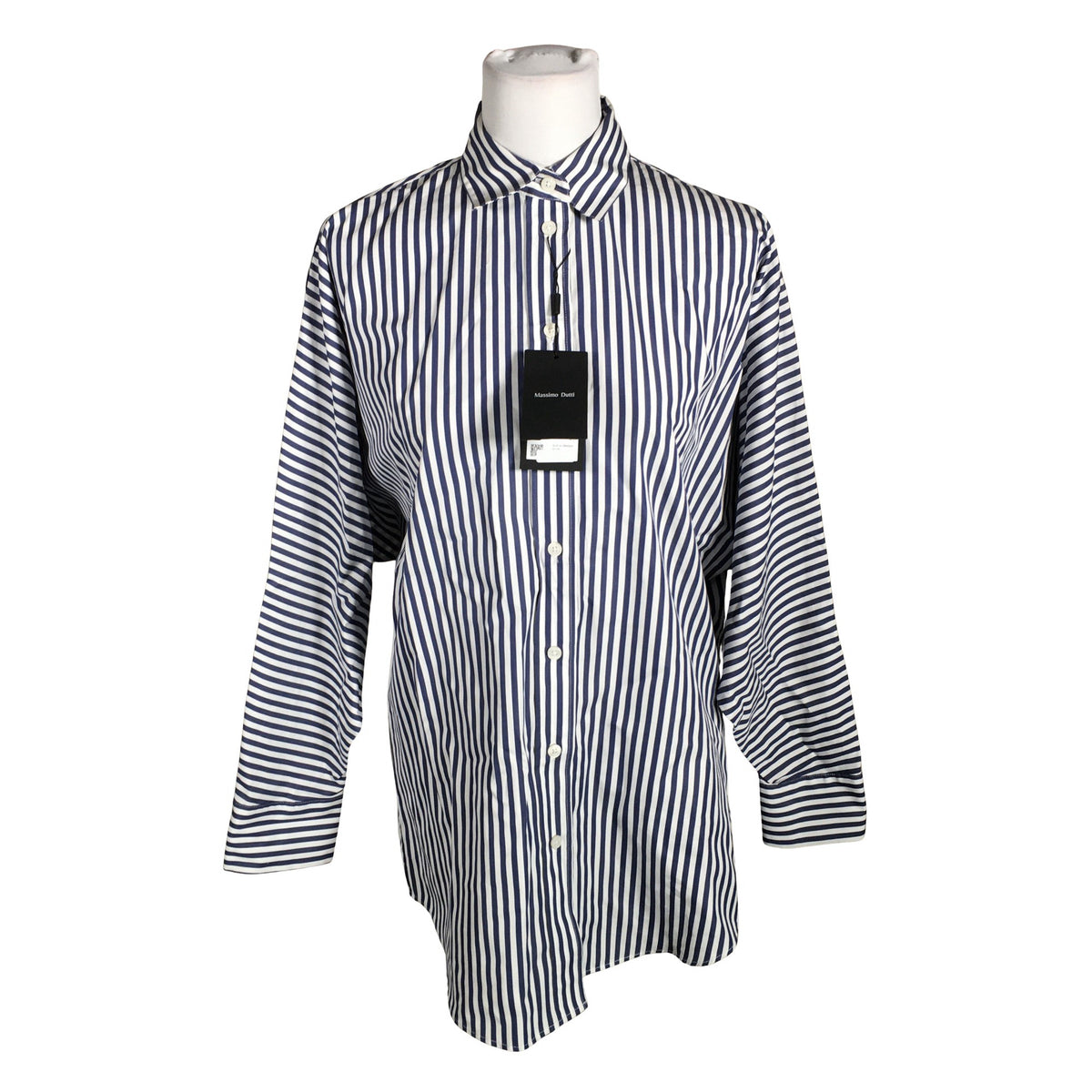 Naisten Massimo Dutti - Kauluspaita, koko 34 - Sininen (1)