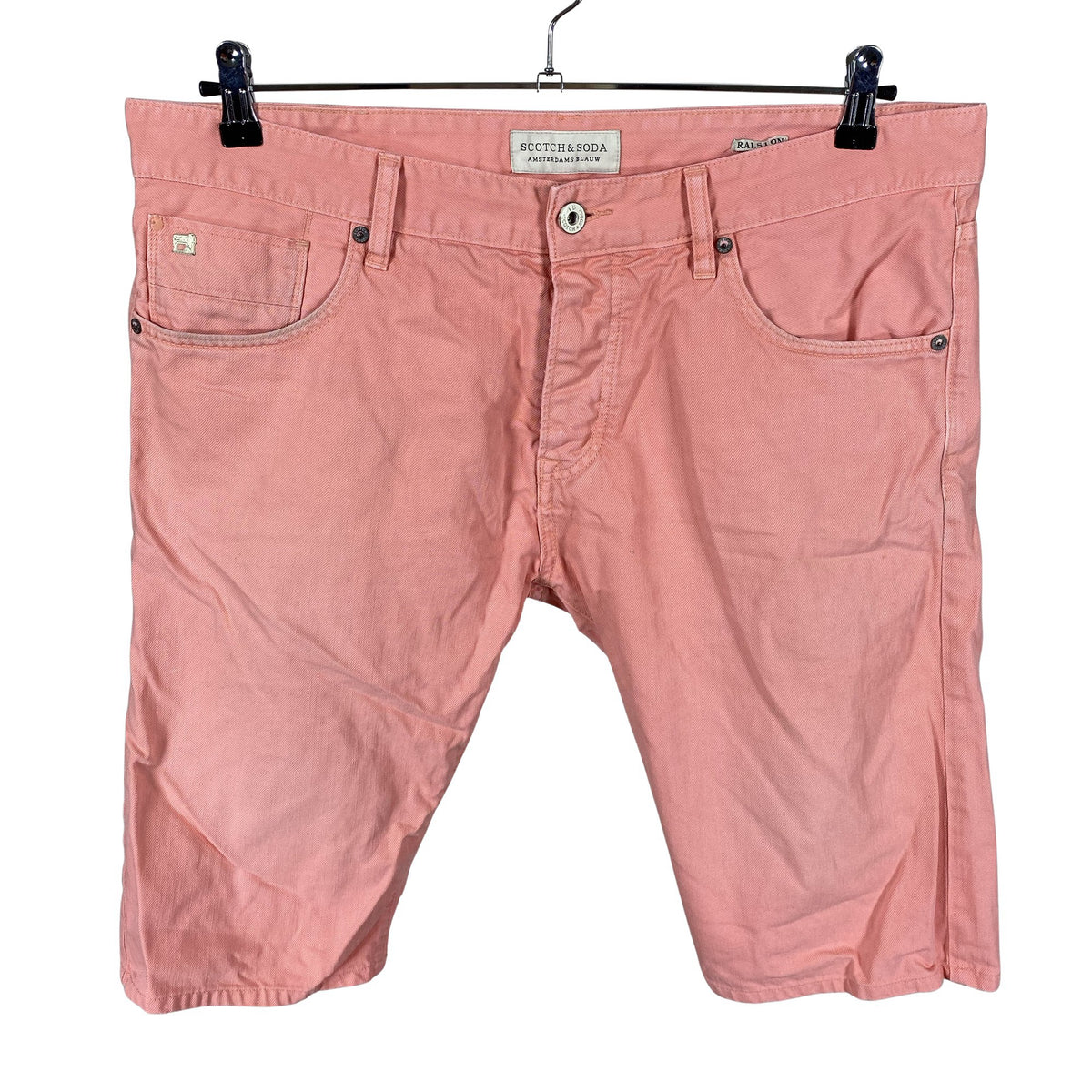 Miesten Scotch&Soda - Farkkushortsit, koko W36 - Vaaleanpunainen (1)