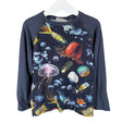 Unisex Molo Kids - Trikoopaita, koko 122 - 128 - Sininen ()