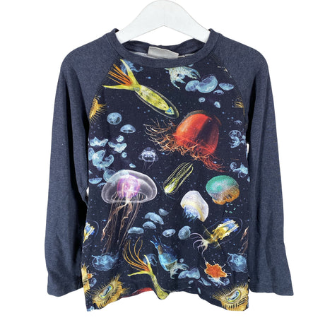 Unisex Molo Kids - Trikoopaita, koko 122 - 128 - Sininen ()