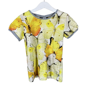 Tyttöjen Molo Kids - T-paita, koko 146 - 152 - Keltainen (1)