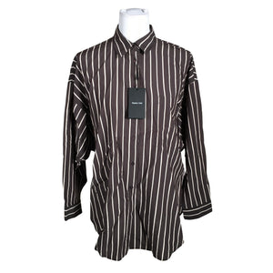 Naisten Massimo Dutti - Kauluspaita, koko 34 - Ruskea (1)