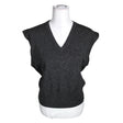 Naisten Massimo Dutti - Neuleliivi, koko 36 - Harmaa ()
