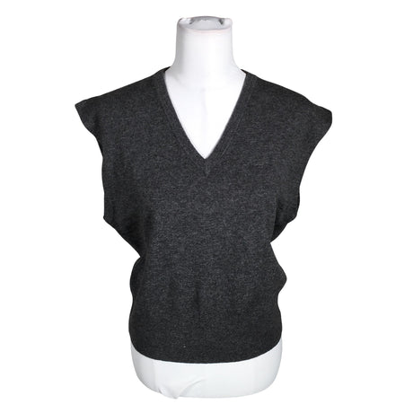 Naisten Massimo Dutti - Neuleliivi, koko 36 - Harmaa ()